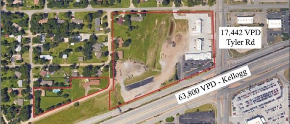 NW Wichita Retail Development Land: NW/c Kellogg & Tyler Road, Wichita, KS 67209